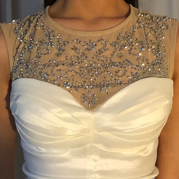 David’s bridal Ivory wedding dress size 3 NWT - Picture 3 of 16